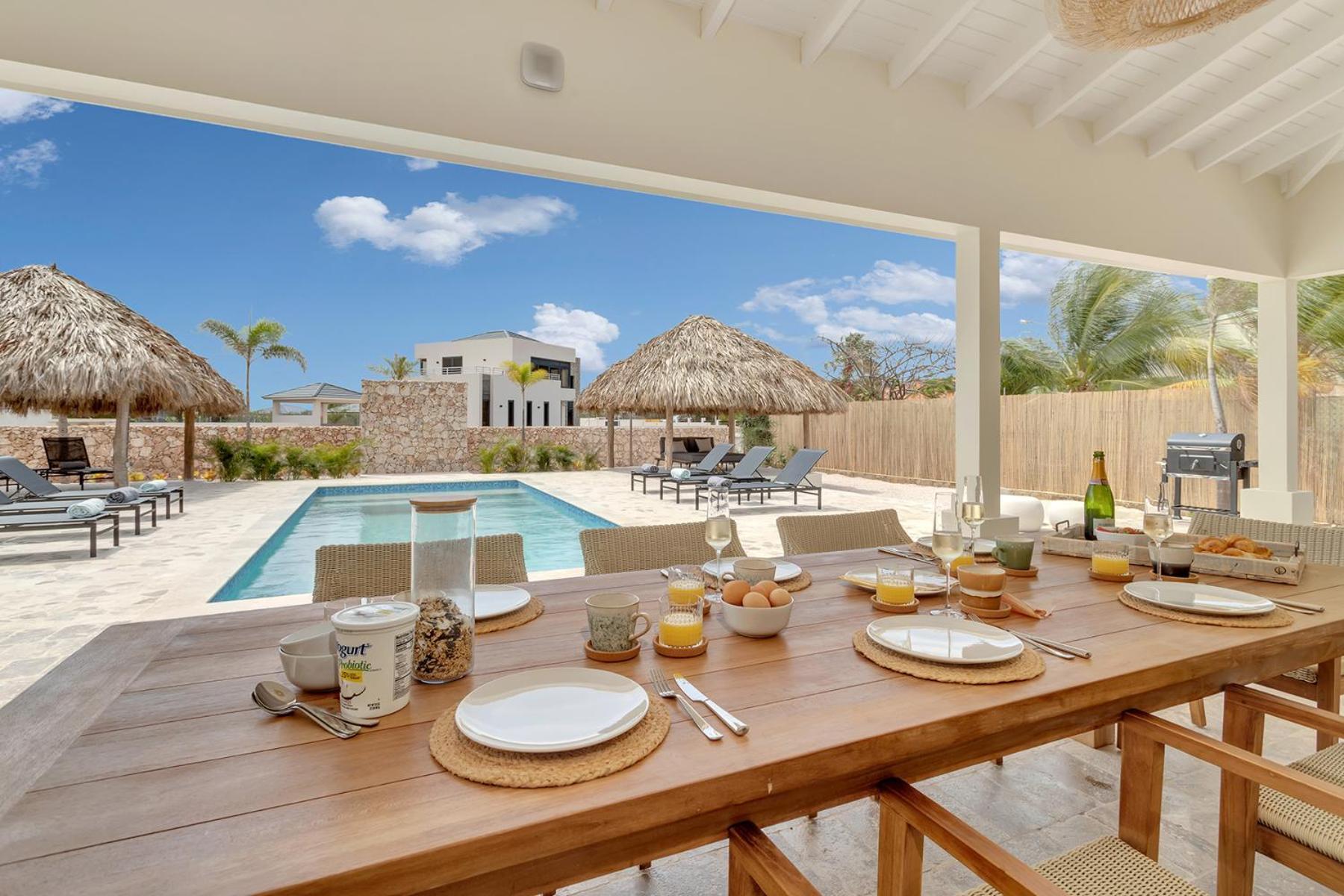 Casa Madera With Large Garden And Private Pool Villa Kralendijk  Exterior photo
